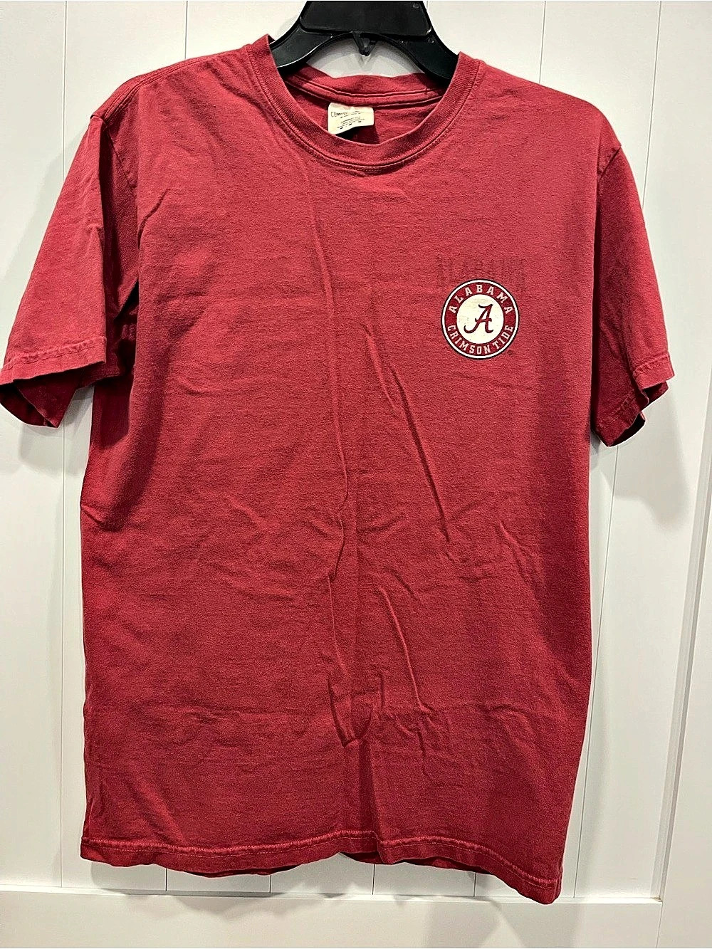 Comfort Colors Alabama Crimson Tide Daisy Graphic T-Shirt Red Medium